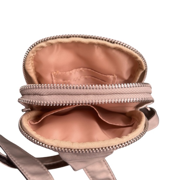 NWOT Inicat Crossbody Sling Bag Gray Casual Travel Adjustable Nylon Utility - Picture 7 of 7